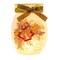 Stony Creek 4.0 Inch Holiday Bells Pre-Lit Small Jar Christmas Lighted Glass Accent , Bells Ribbon Lit Jar